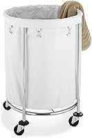 Vista 8 de Cesto redondo comercial de la marca Whitmor, modelo 6894-3499-BB, para ropa sucia