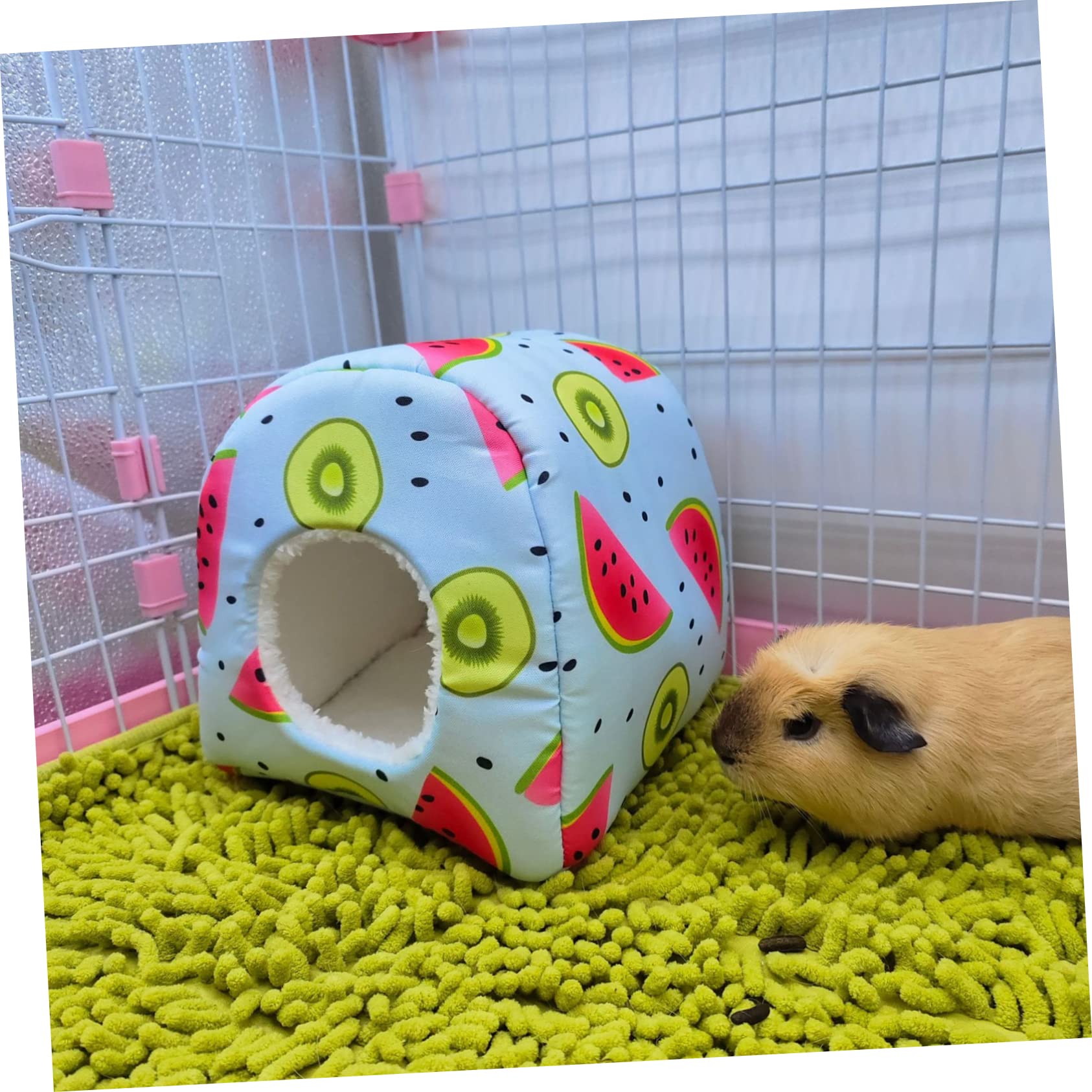SUPVOX 3piezas Cama Aislante para Hámster y Roedores para Animales Refugio Caliente y para Invierno y Seguro y Privado para