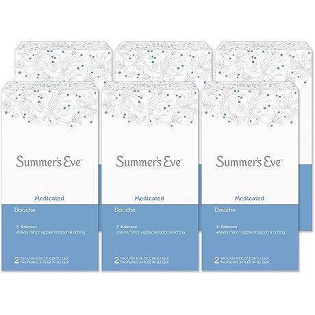 Summer's Eve Douche, Medicated, pH Balanced, Dermatologist & Gynecologist Tested, 2 -...