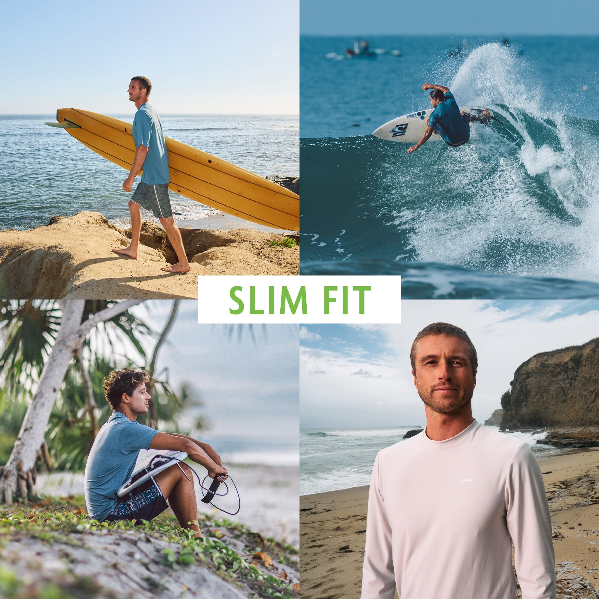 O'Neill Herren Basic Skins 50+ Short Sleeve Sun Shirt Rash-Guard-Shirt (1er Pack)
