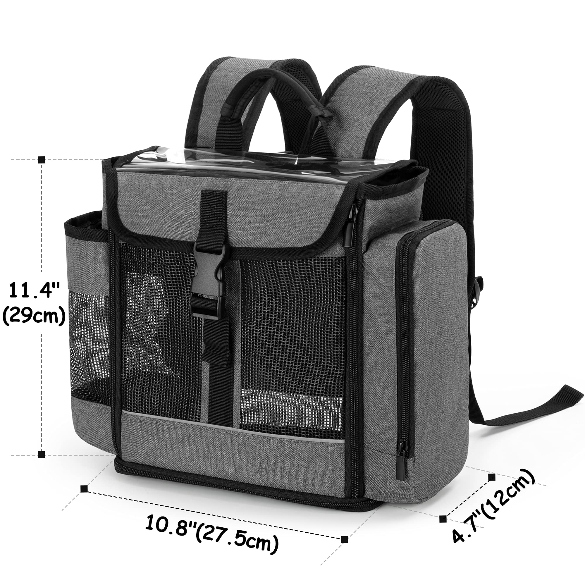 CURMIO Portable Oxygen Concentrator Backpack Compatible with Inogen One