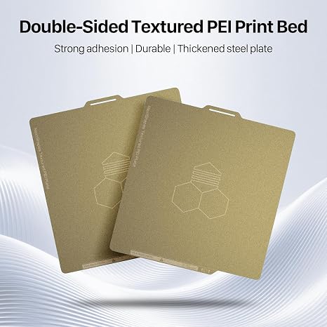 Double Sided Textured PEI Build Plate 256 x 256mm