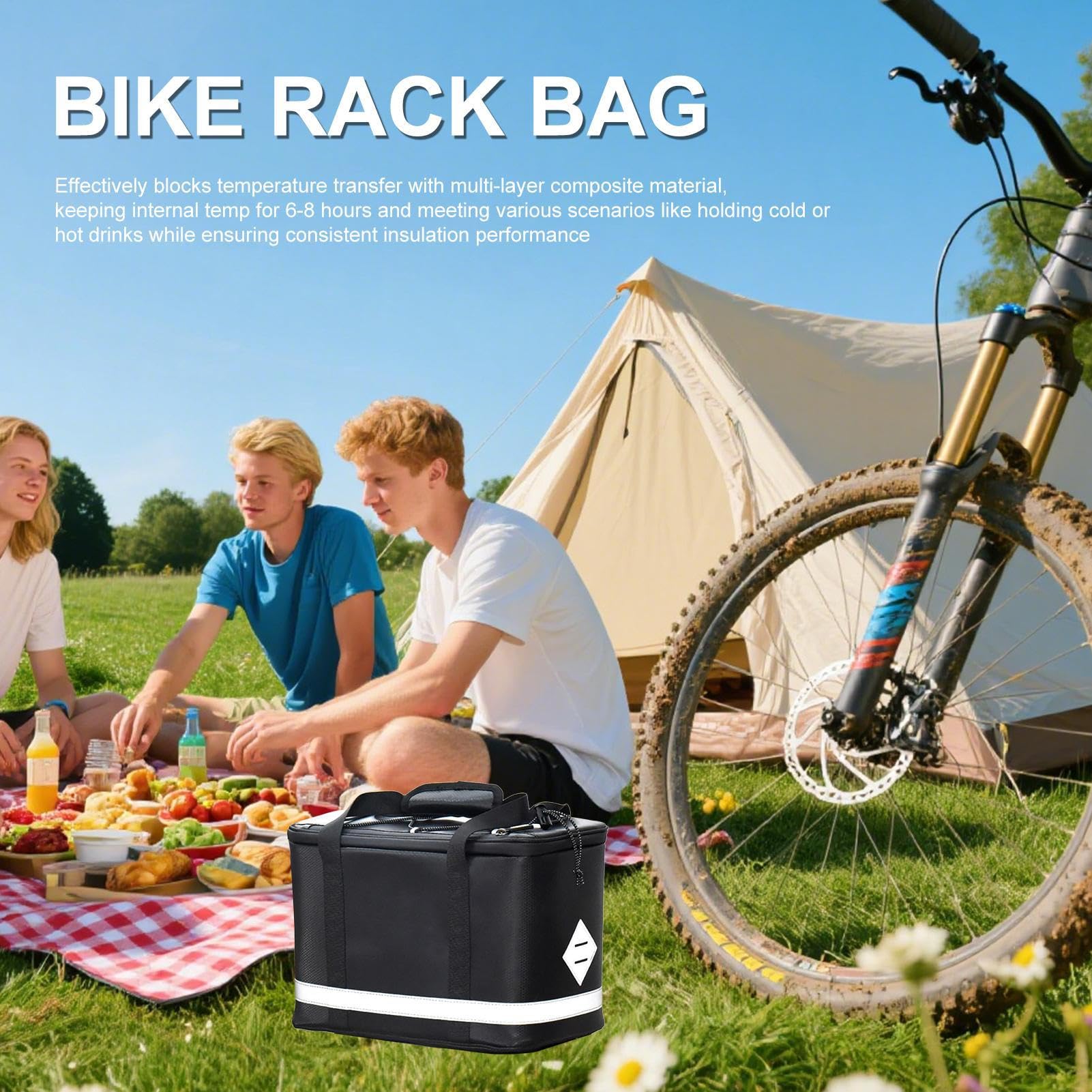 Borsa Posteriore Per Bicicletta Borsa Ergonomica Per Trasporto In | Borsa Ergonomica Comoda E Portatile Per Ciclismo Viaggi E Motocicletta