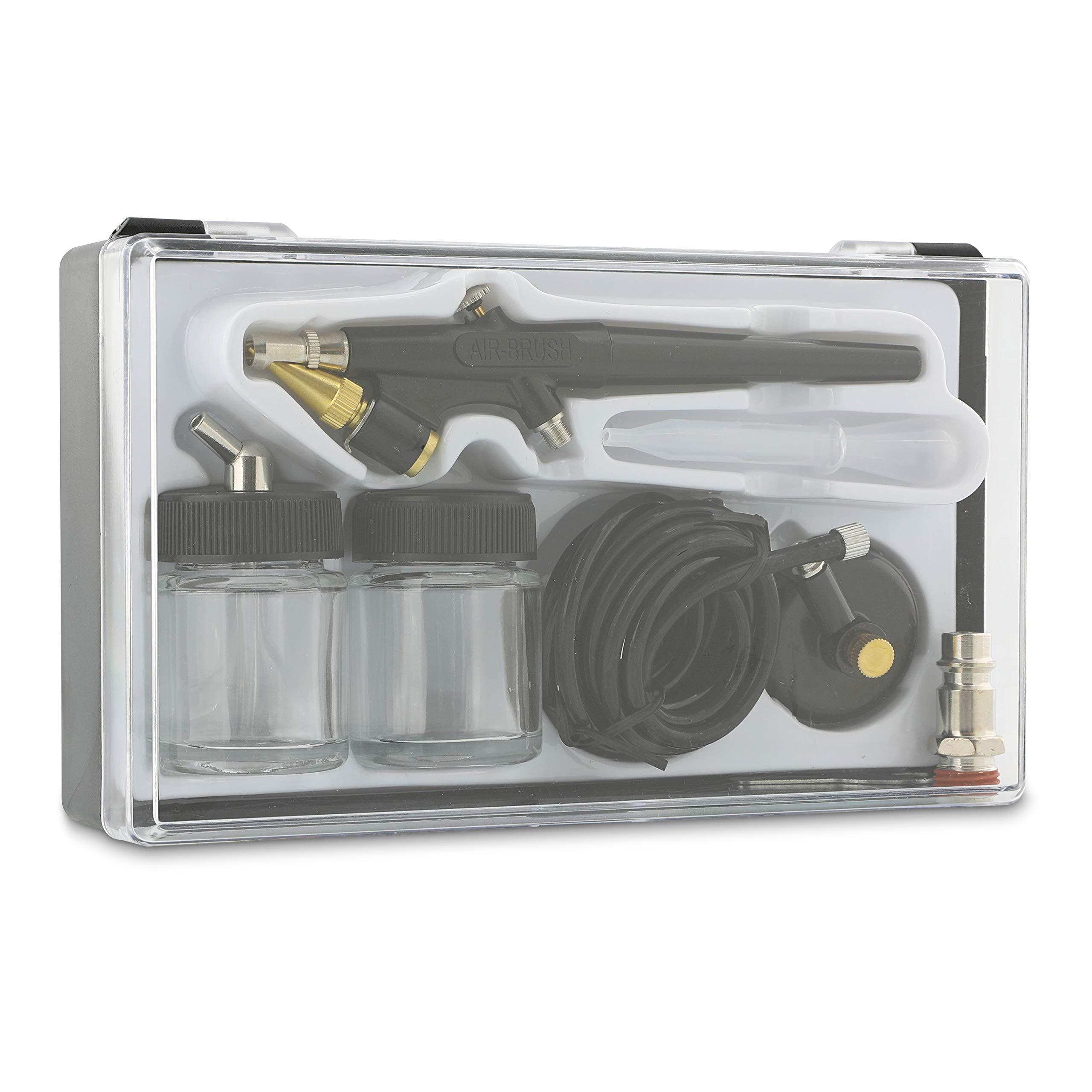 Kit 5 Adaptateurs Aérographe Belugsin - Raccords Déconnexion Rapide 1/8" Mâle/Femelle, Métal
