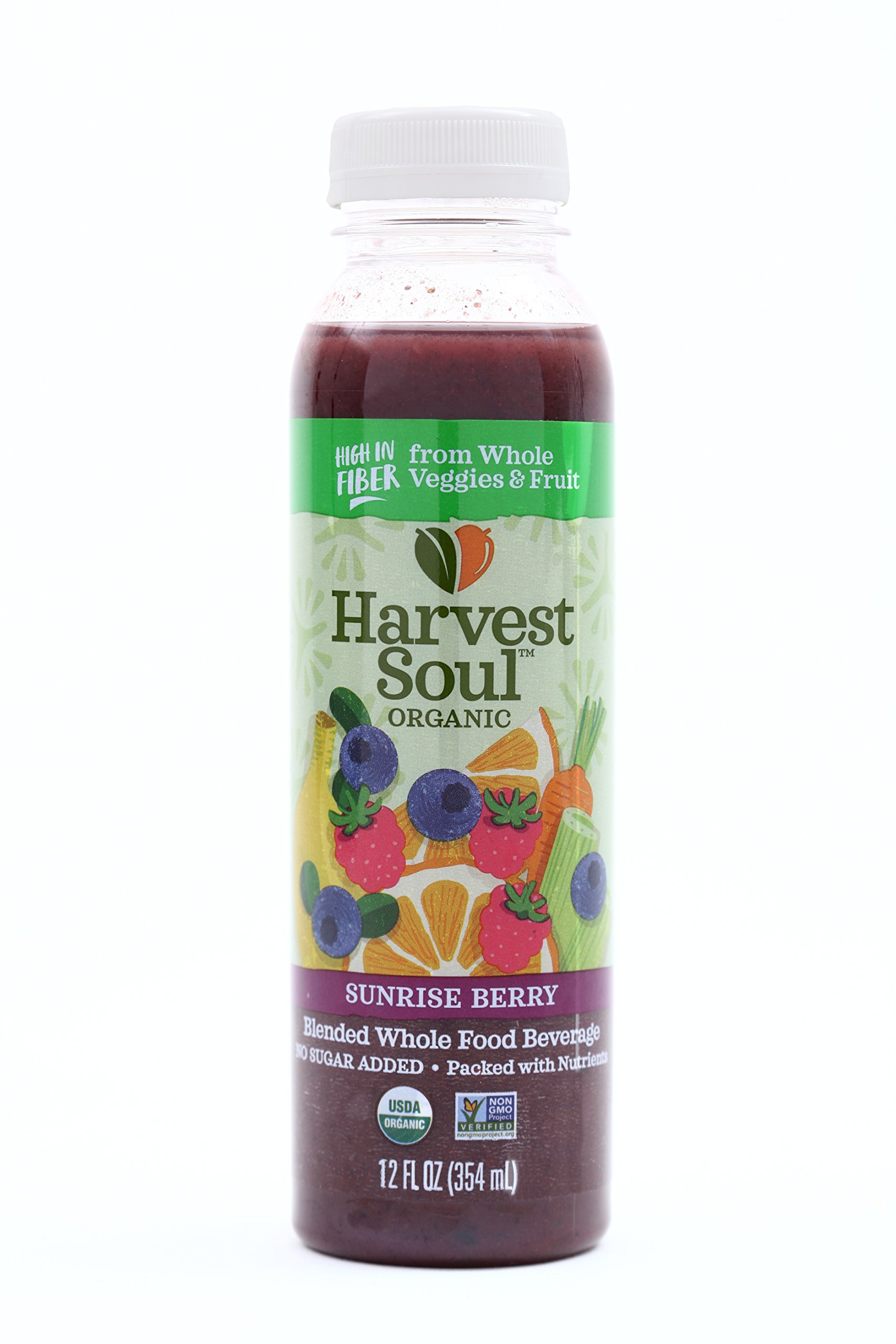 Harvest Soul Sunrise Berry Blended Juice , 12 Fluid Ounce (single bottle)