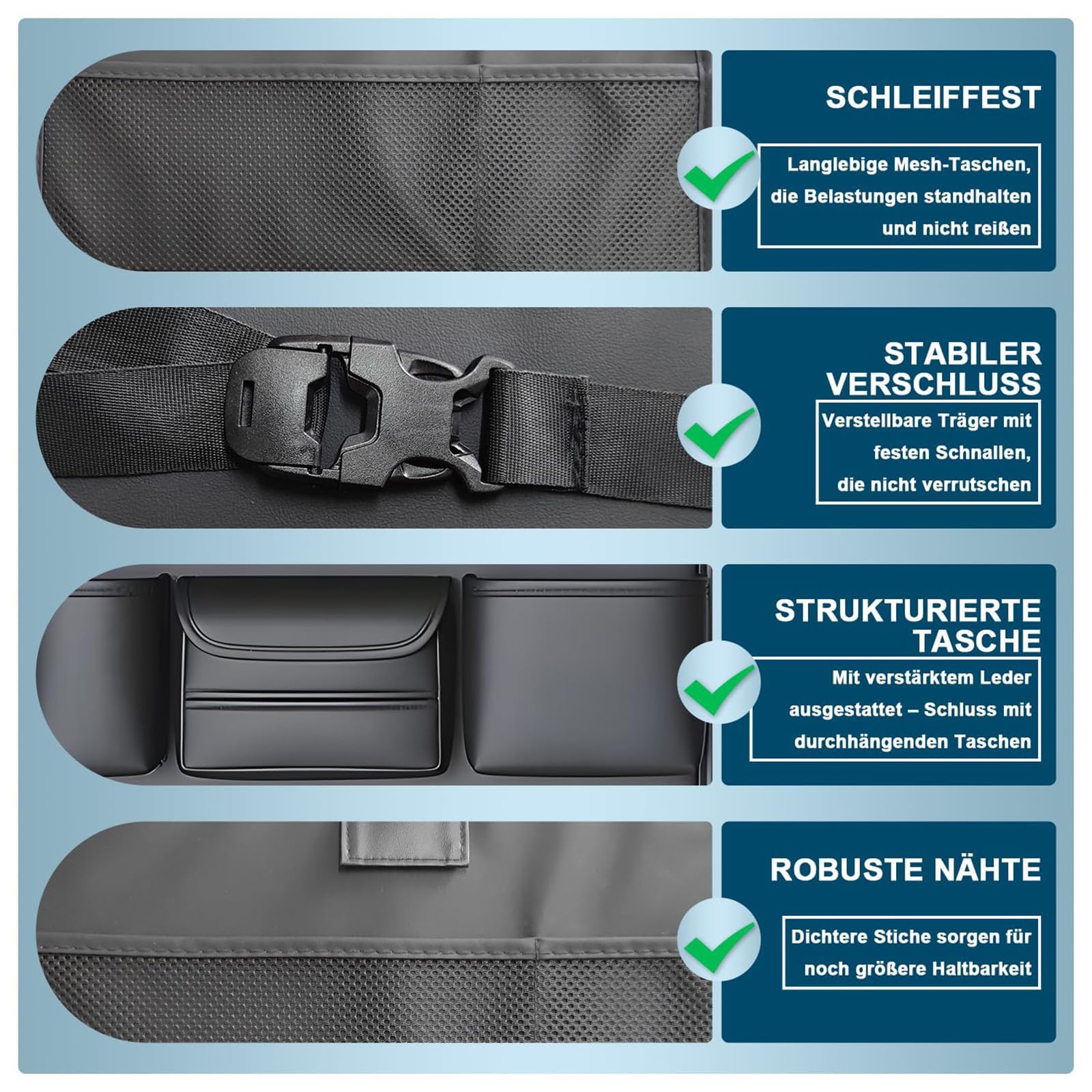 Organisateur Voiture pour Audi A3 Sportback (8PA) 2004-2012