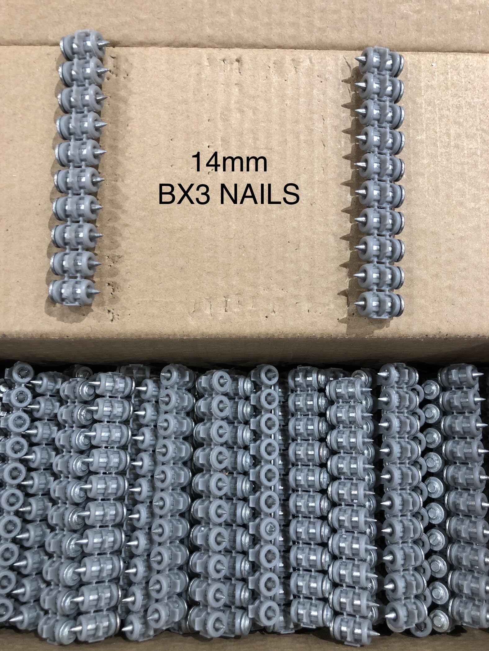 14mm Collated Nails for Hilti BX3 Nail Gun, Pack of 1000