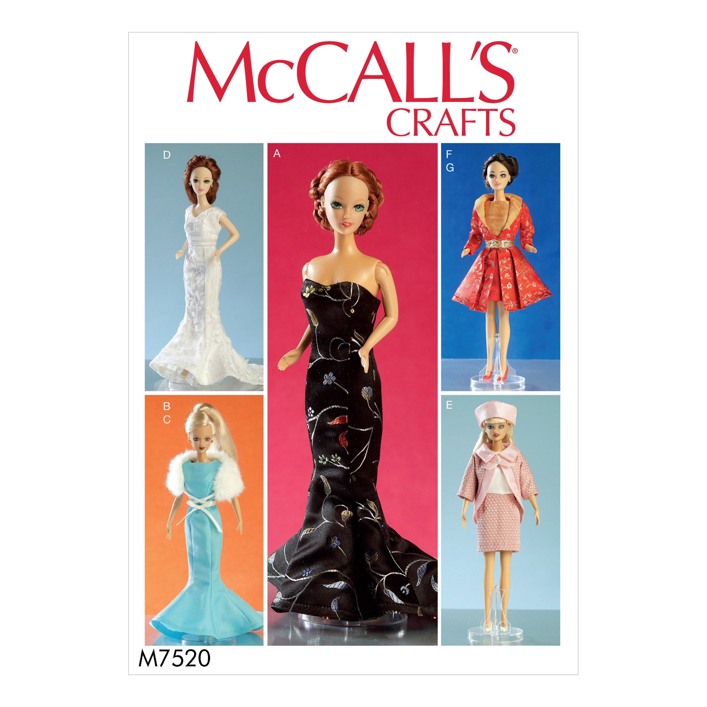 Amazon | 【McCall】バービーやジェニーなど 29cmドール用 7種類の