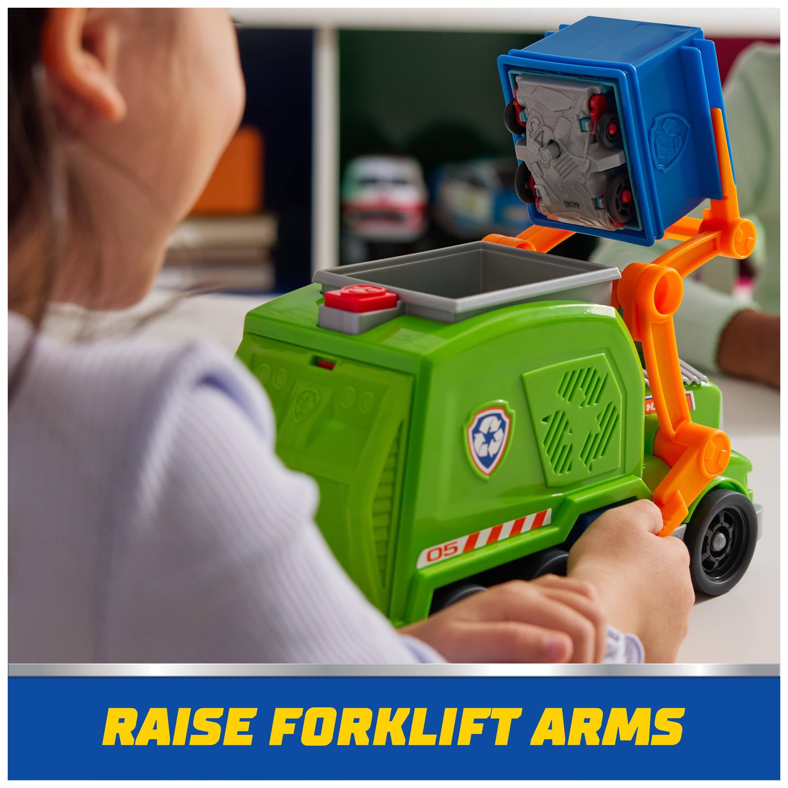 Paw Patrol Toy Vehicle Sustnbl Rocky Dlx Vhcl