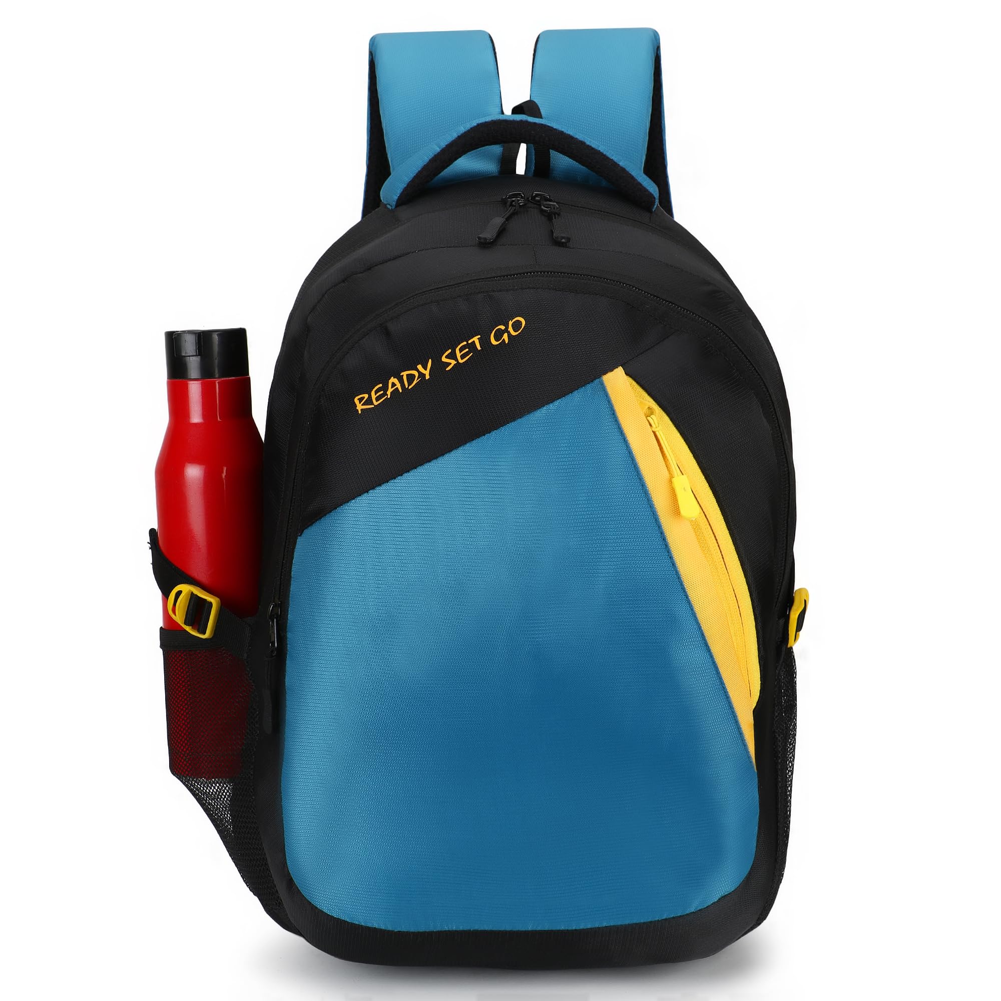 Travel Point 30L Laptop Backpack/Office/School/Travel/Business Backpack Water Resistant-Fits Up To 16 Inch Laptop Notebook For Men & Women With 1Year Warranty (Black Blue) (B0C96CGBSR) Amazon Price History, Amazon Price Tracker