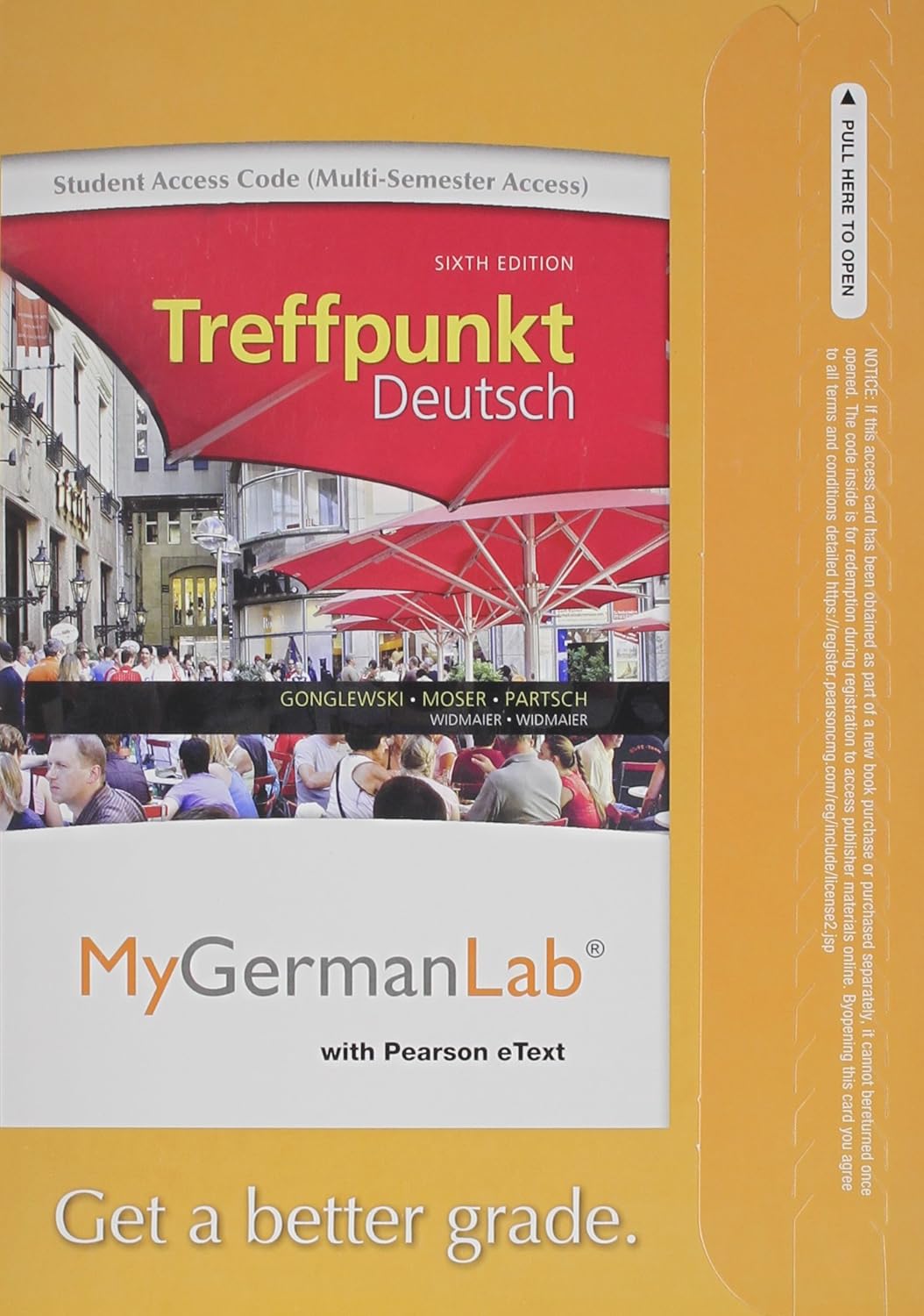 MyLab German with Pearson eText Access Card for