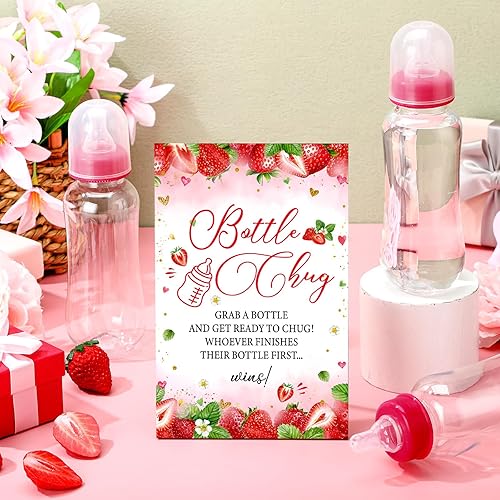 Vista 46 de TrelaCo Cool Baby Shower Games - Juego de regalo con temática de abejas y 12 biberones para baby shower, para juegos de abejas de panal, revelación