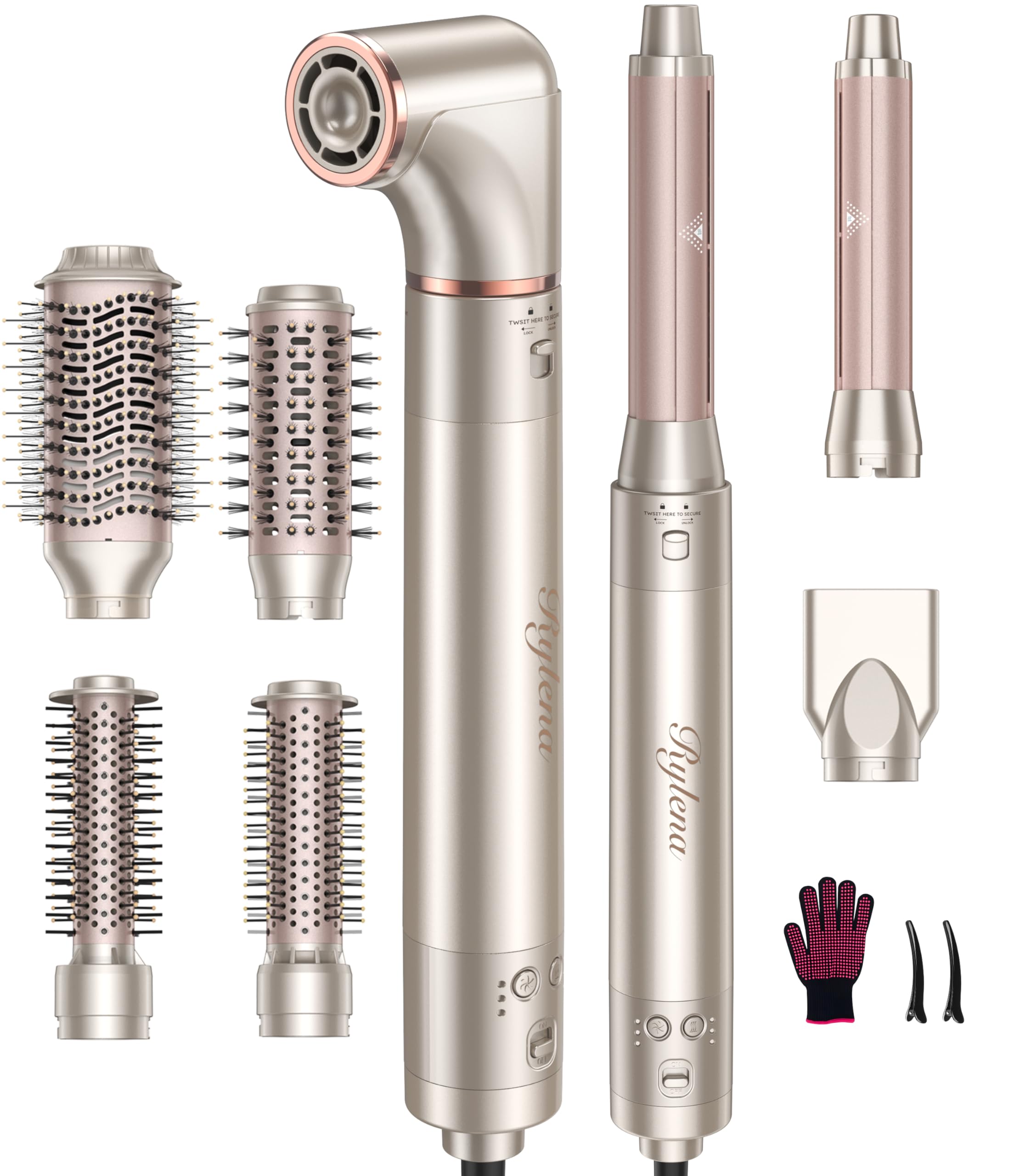 AirStyler Pro Hair Styling Set ion Luxe 8-In-1 Autowrap Airstyler | Styling Tools | Hair  main image 4