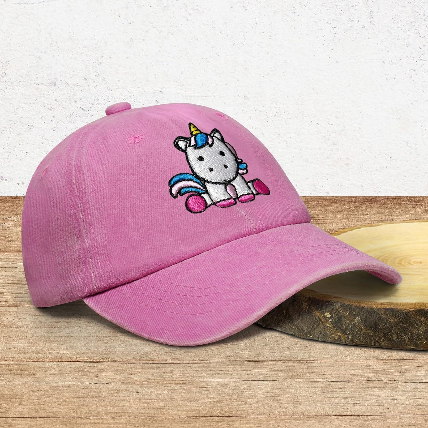 Embroidery Animal Baseball Hats for Girls, Baseball Hat for Toddler Girl and Boy, Little Girl Hat for Kids - Image 3
