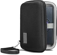 Vista 1 de USA Gear Funda para dispositivo de imagen in-Wall - Funda rígida con cremallera de 6.5 pulgadas, resistente a la intemperie, interior resistente a