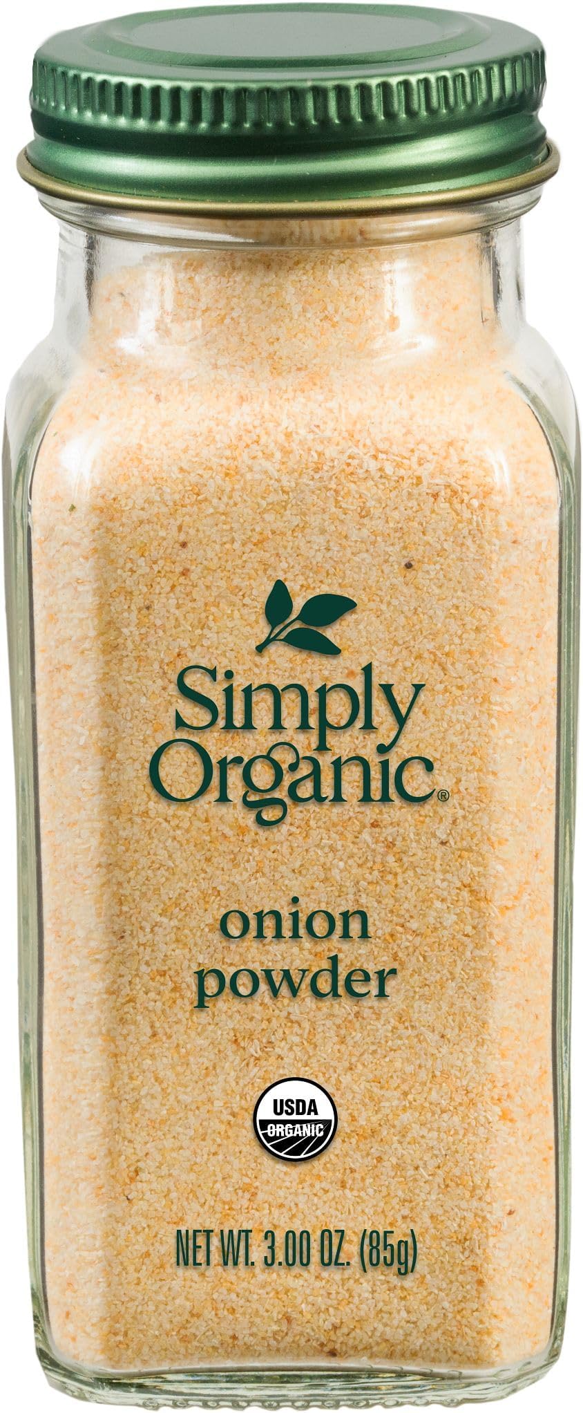 Onion, White Powder Certified Organic, 3-Ounce Container
