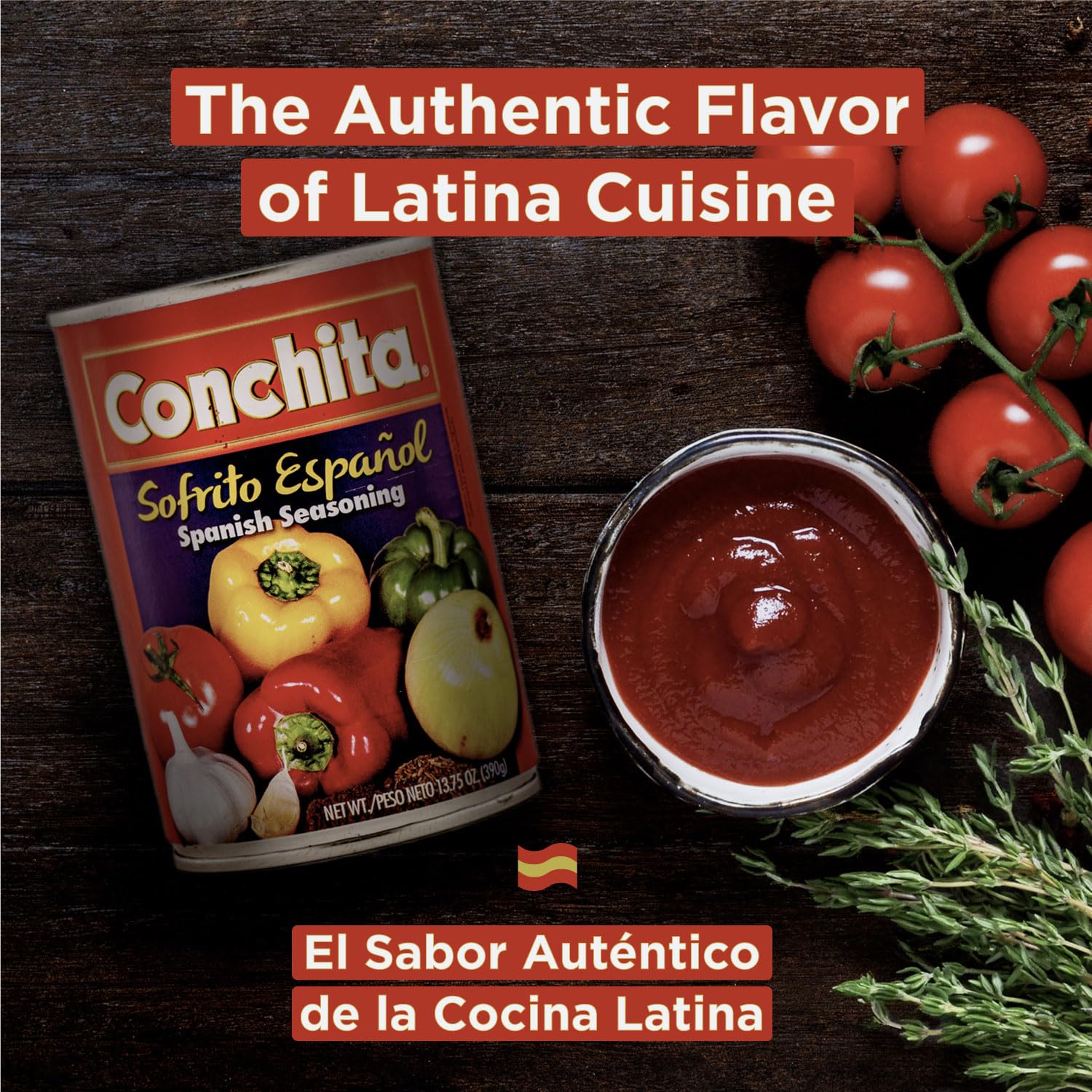 Conchita Spanish Sofrito Seasoning, 13.75 oz - All You Need To Enhance Your Latin Dishes