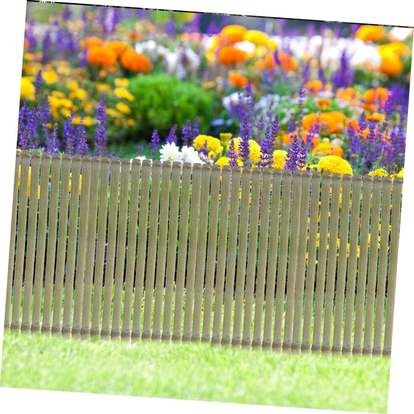 Happyyami 5 Stück Garten Bambuspfähle Bambusstäbe 50cm Bambusrohre als Rankgitter für Kletterpflanzen im Freien Stütze für Gartenpflanzen