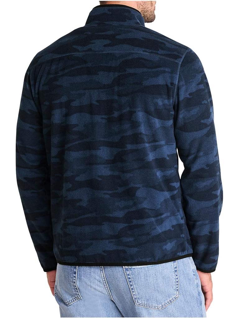 Navy Vineyard Vines Harbor Fleece Quarter-Snap