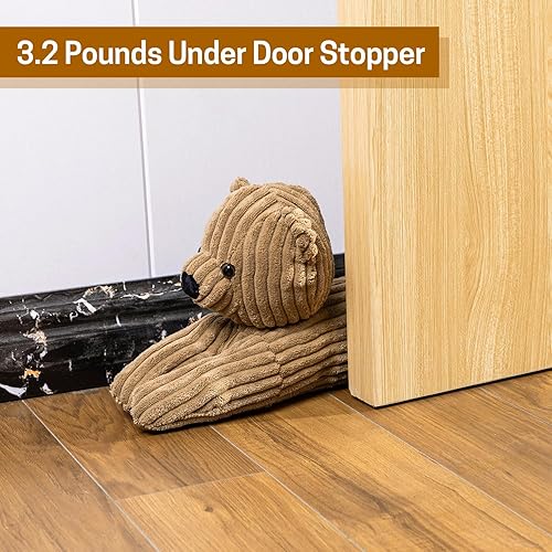 Miniatura 6 de SWISSELITE Burlete resistente de 36 pulgadas (91.44 cm) para parte inferior de la puerta, para insonorizar y para ahorro de energía