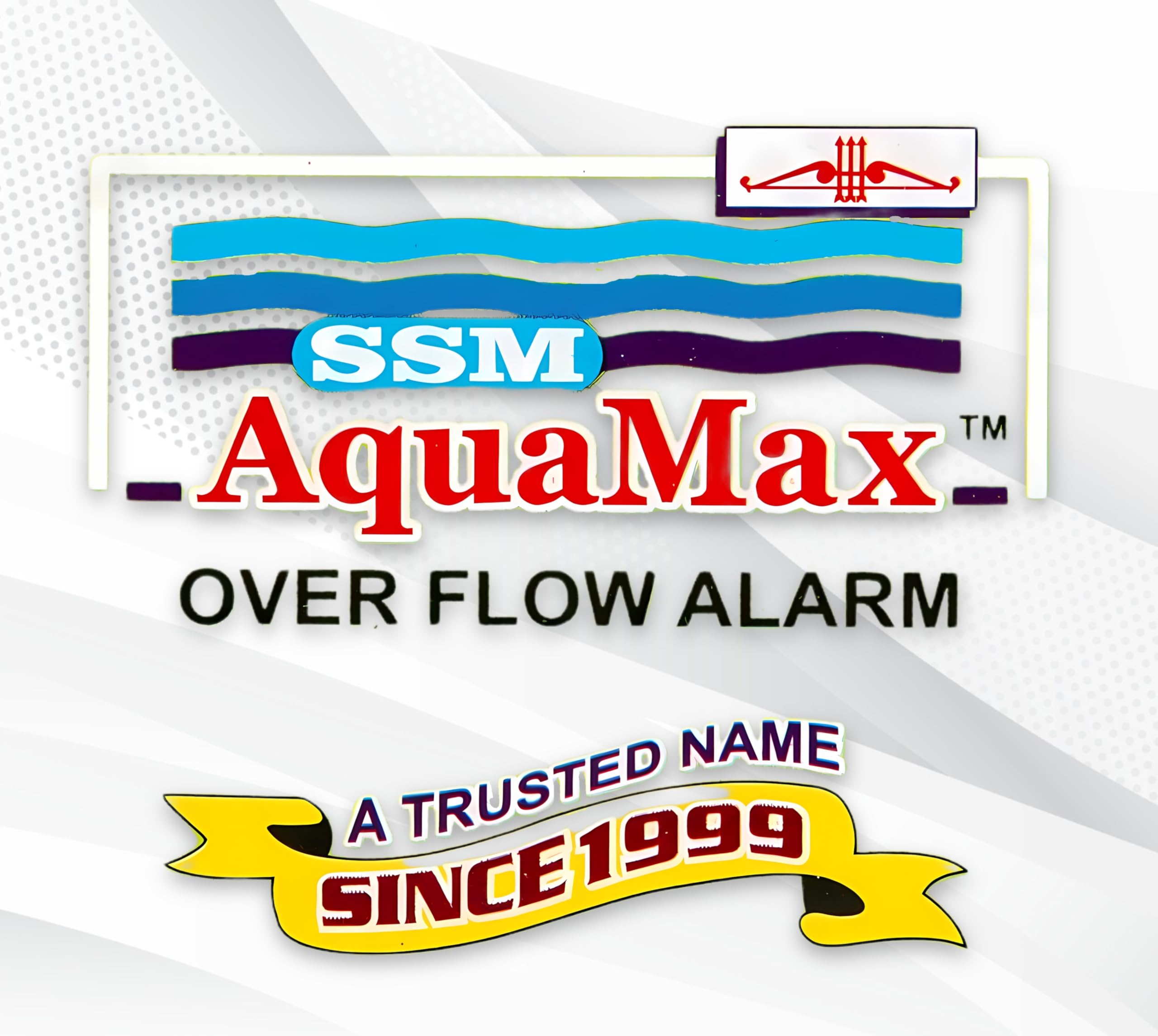 SSM Aquamax ยฎ Metal Body Water Tank Alarm with 15 Meter Wire | 220V AC | Shockproof Design | Wall Mountable | Loud Hindi & English Alerts | 1-Year Warranty | Stainless Steel Sensor | (TAC-1 - Wire) 3