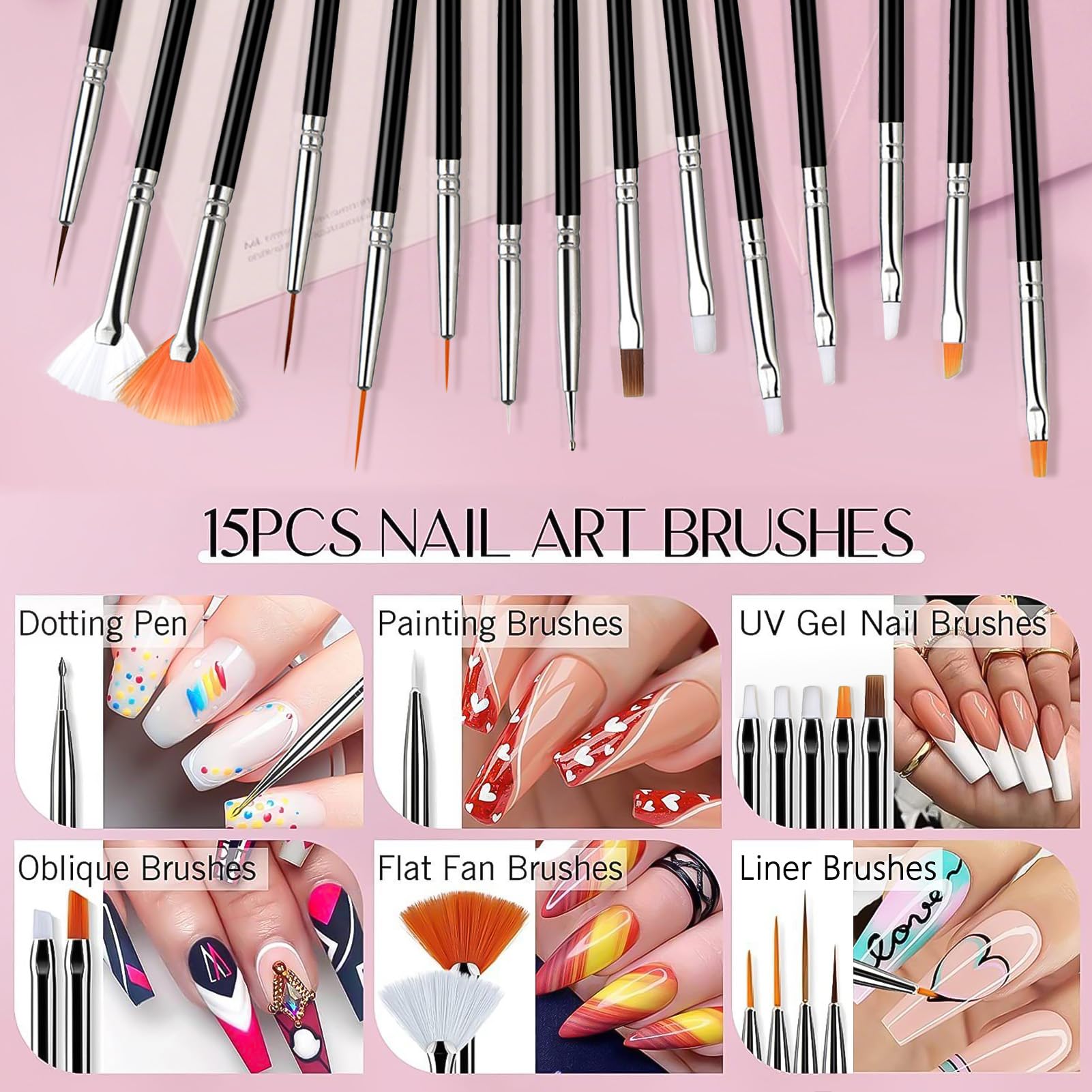 Amazon | BORN PRETTYネイルブラシセット31本ネイルブラシジェルネイル