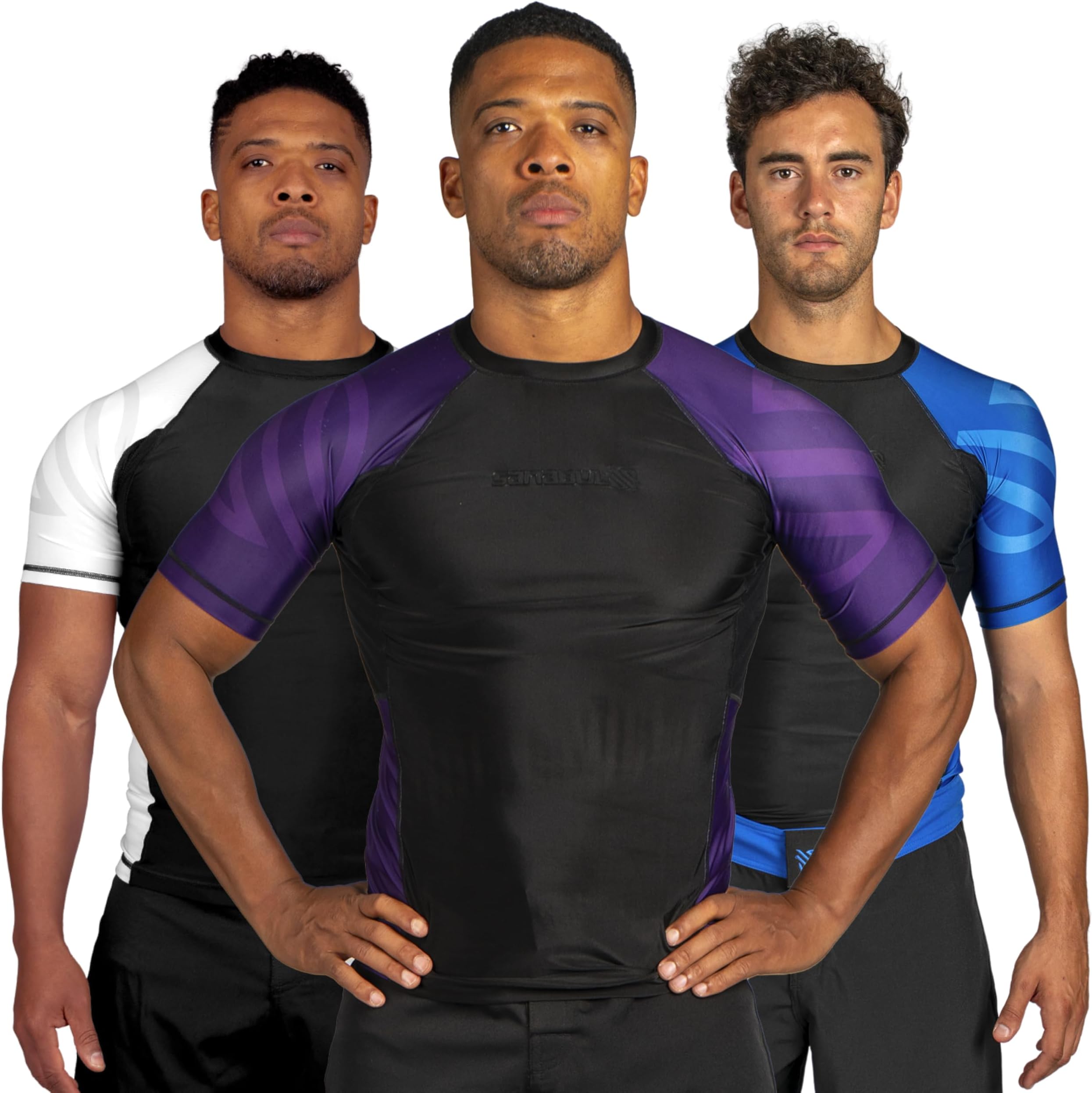 Essential Short Sleeve Rash Guard MMA BJJ Wrestling Grappling Jiu Jitsu