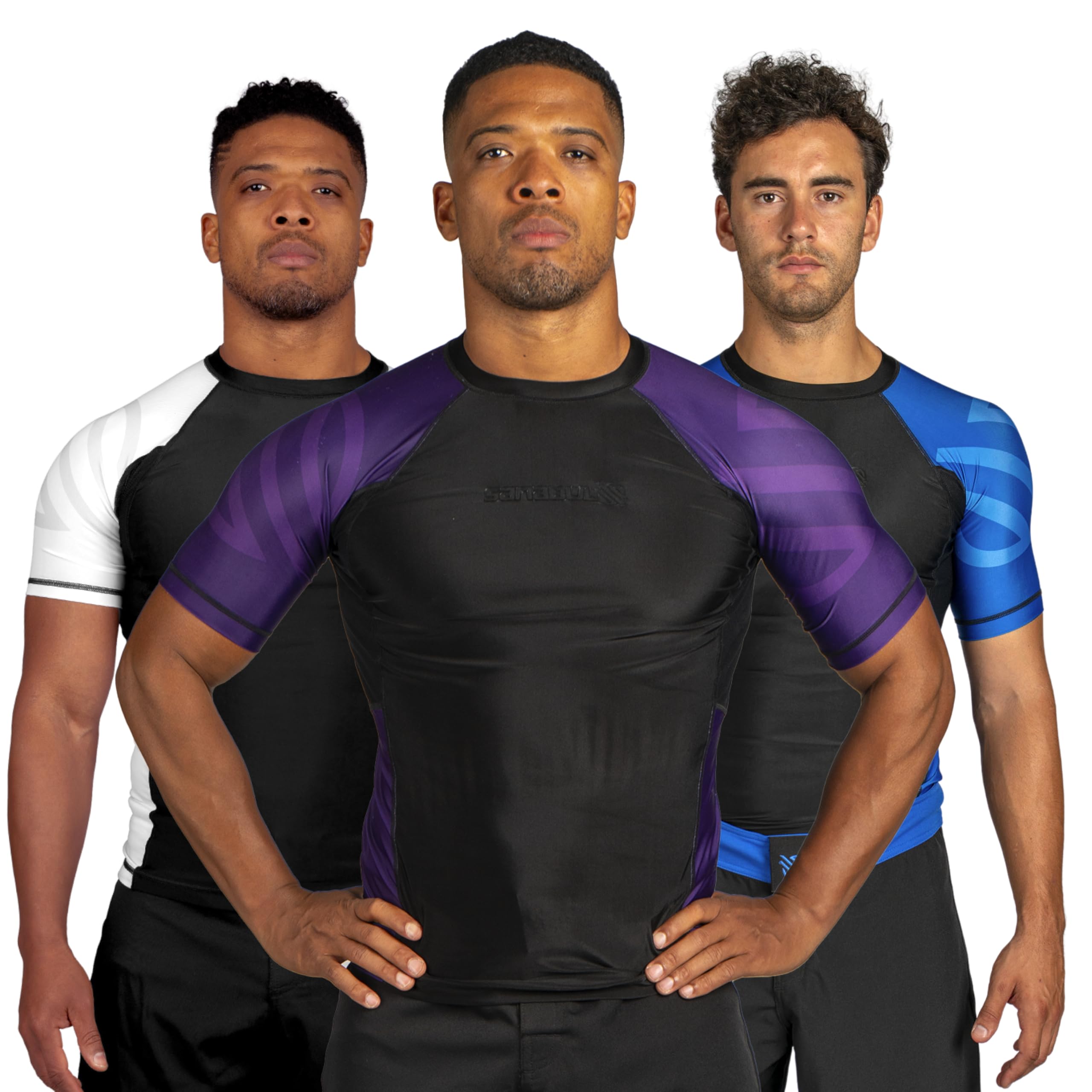 Sanabul Essential Short Sleeve Rash Guard MMA BJJ Wrestling Grappling Jiu Jitsu