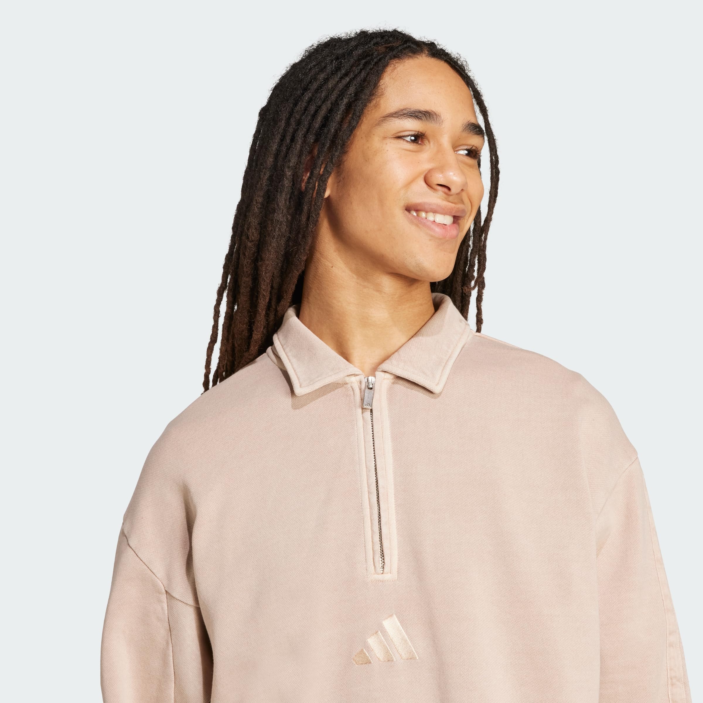 adidas Zamek błyskawiczny do połowy Mężczyźni Jy1722- Regular