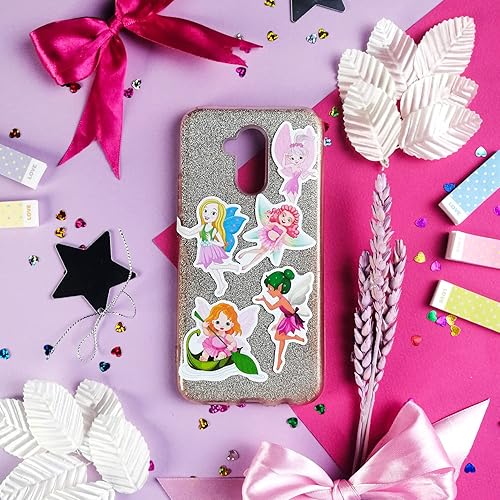 Miniatura 8 de BulbaCraft Calcomanías y calcomanías de hadas para laptop, decoraciones de hadas para fiesta de cumpleaños, regalos para mujeres y hombres