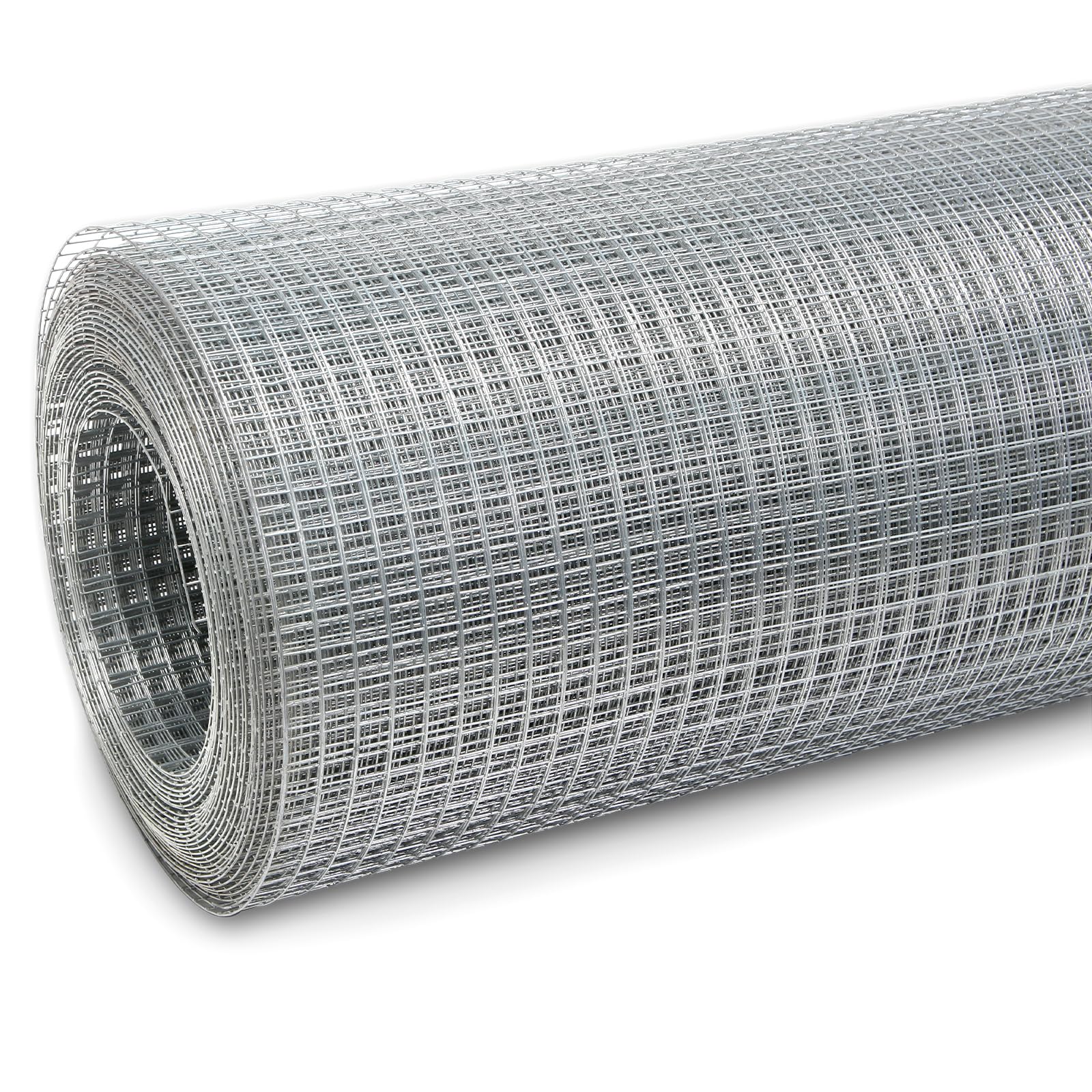 Hardware Cloth 1/2' 24in x 50ft 19 Gauge, Upgrade Chicken Wire Fencing(More Sturdy), Hot-Dip Galvanized After Welding, Wire Mesh Roll for Preventing Snakes, Raccoons, Foxes