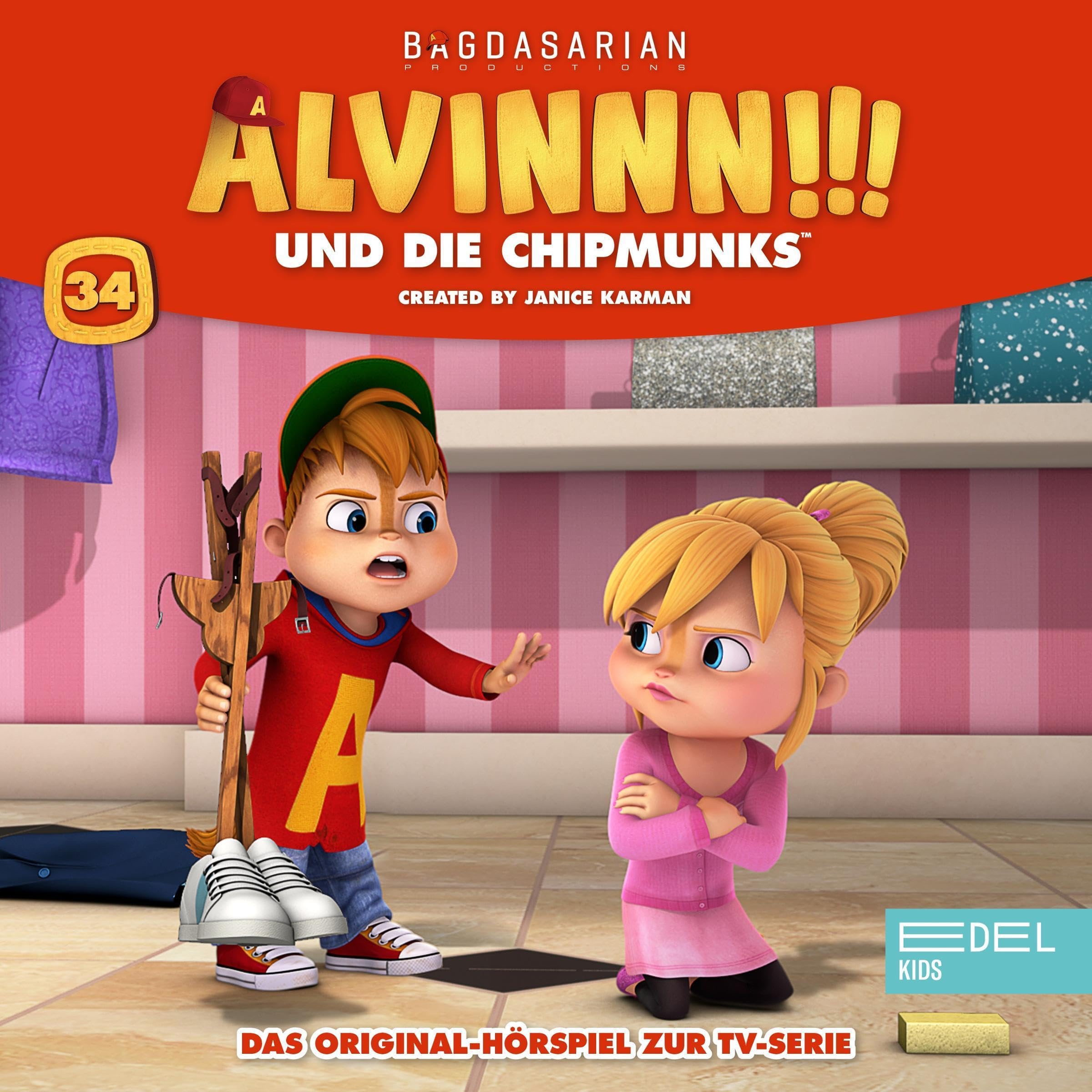 Cover art for Alvinnn!!! und die Chipmunks - Folge 34