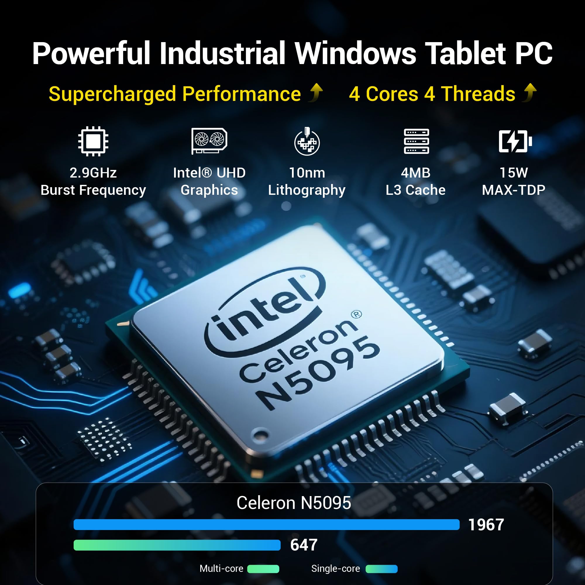 Industrie Panel PC-HEIGAOLAPC Embedded Industrie Touchpanel PC 15.6 Zoll, Industrielle Tablet Computer All in One Win11 Pro N5095 8GB RAM 128GB ROM, 1920*1080 IPS, 4xUSB3,0, 2xRS232, Type-C, HDMI, LAN