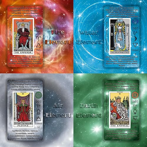 Miniatura 2 de Smoostart Cartas del Tarot (universo misterioso holográfico con significados en las cartas)