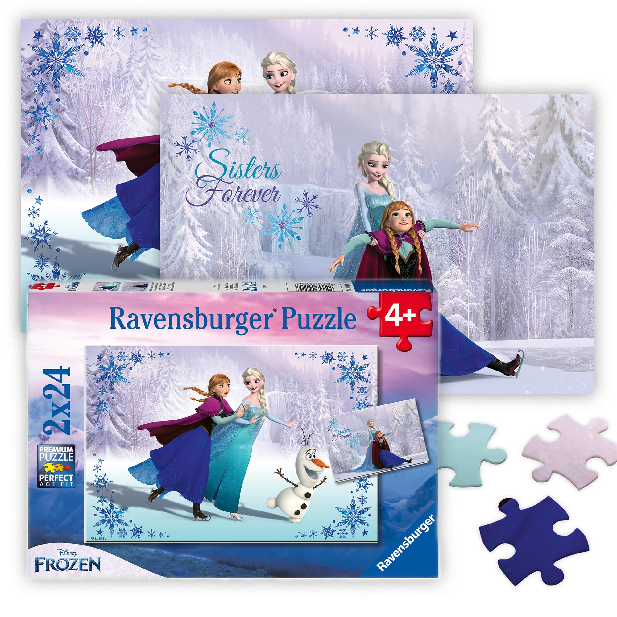 Amazon.com: Ravensburger - Disney Frozen - Sisters Always - 24