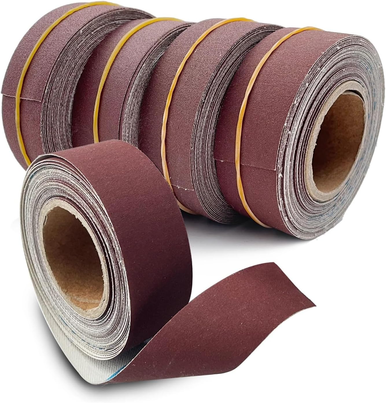 Sandpaper，Sanding Discs，Sanding Pads， 8Meters Abrasive Paper Sandpaper Variety Drawable Emery Cloth Metal Glass Carpentry Sanding for Woodworking(60 Grit)
