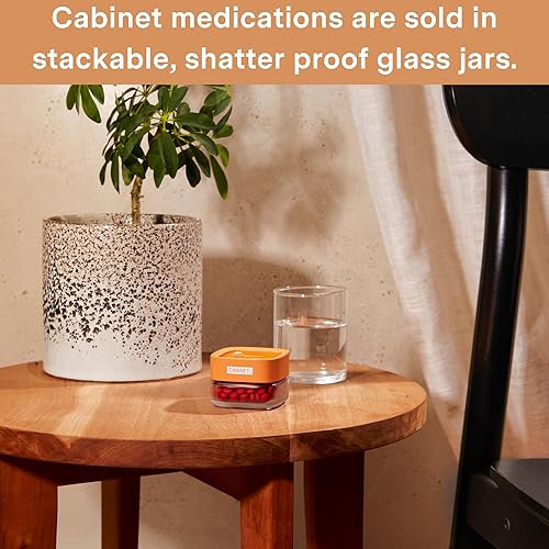 Miniatura 3 de Descongestionante nasal en tarro de vidrio ecológico sin somnolencia  10 mg de fenilefrina HCl 40 tabletas (kit de inicio)