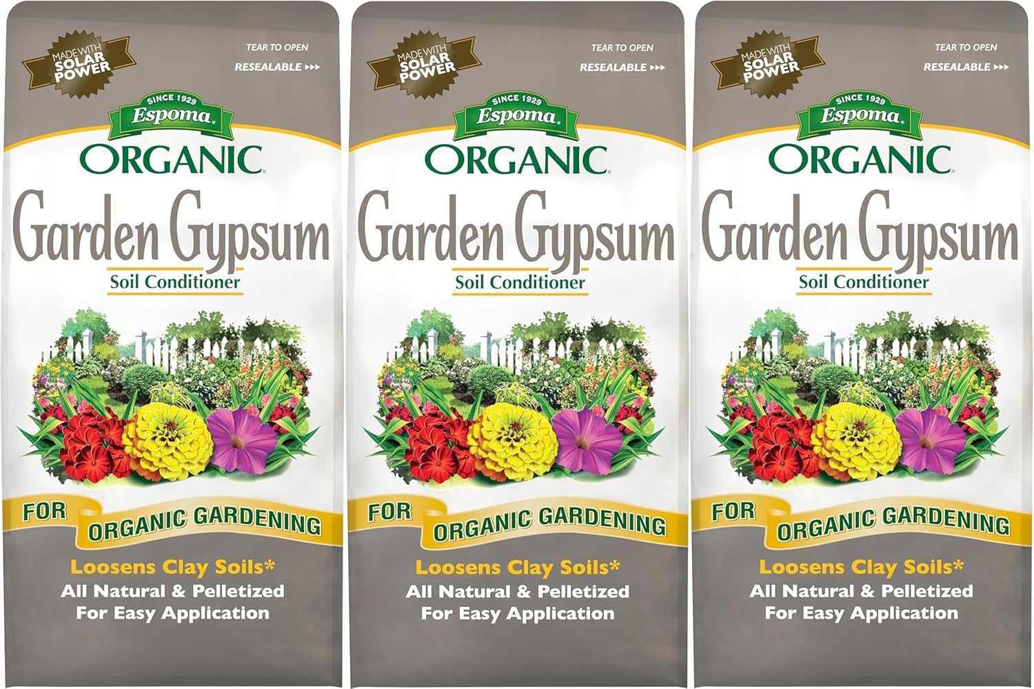 Espoma Organic Garden Gypsum 30 sq. ft. 6 lb.
