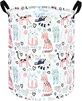 Vista 15 de KUNRO Round Laundry Gift Basket Storage Hamper Clothes Storage Basket Organizer Bin with Handles for Nursery Room