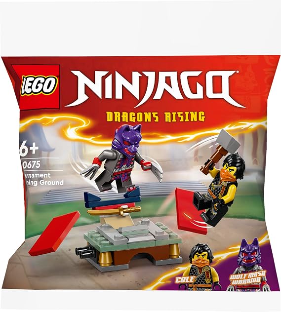 LEGO 30675 Tournament Training Ground & Kai and Rapton's Temple Battle - Uj