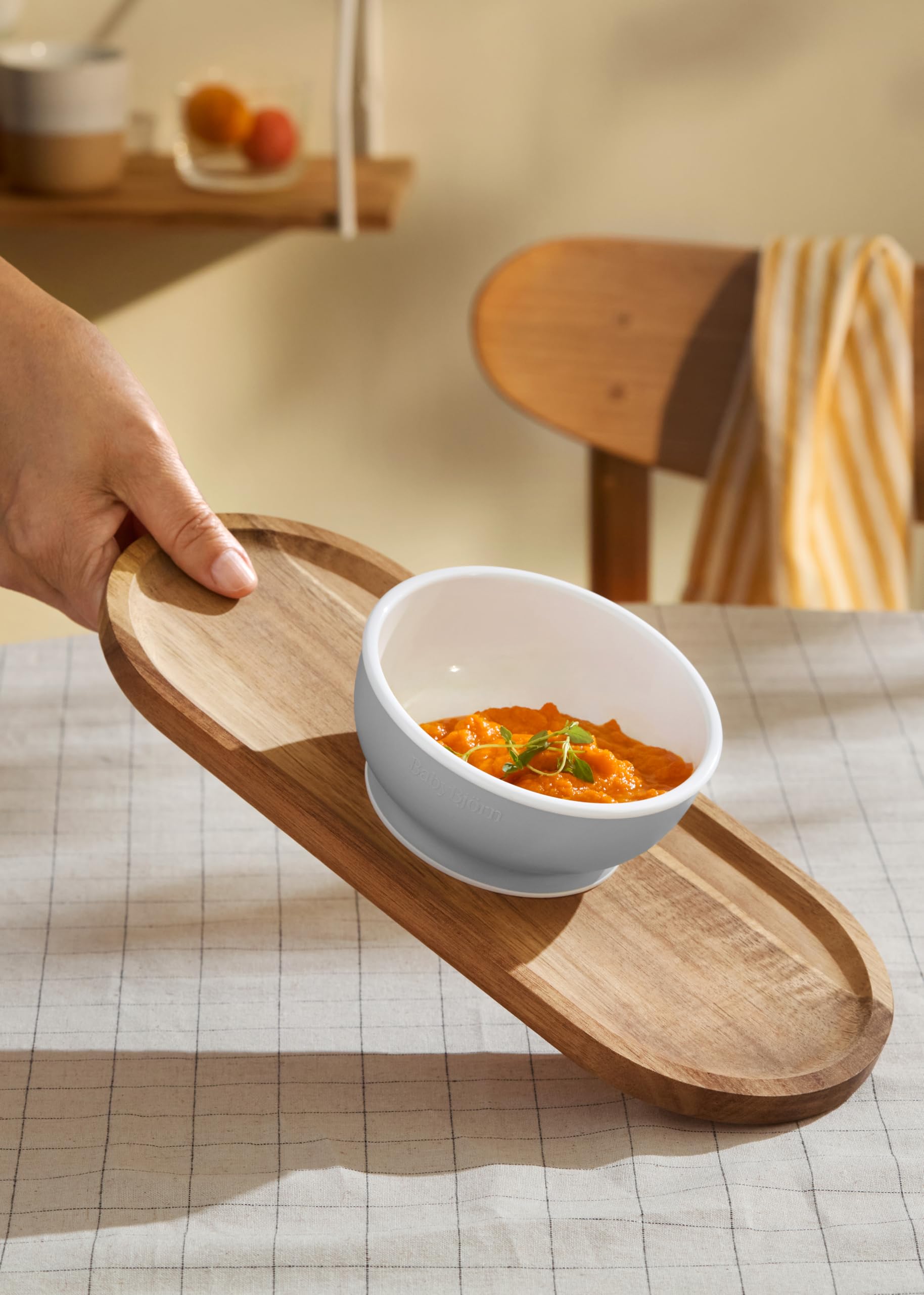 BabyBjörn Ciotola per bambini, 2 pezzi, Grigio