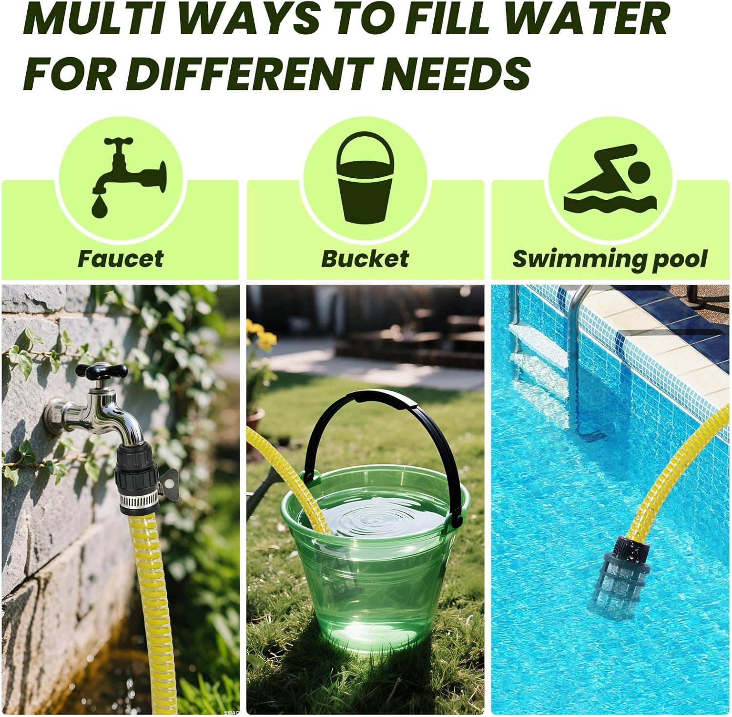 Pressure Washer, Washer with 4 Quick Connect Nozzles, Pressure Cleaning Machine with Foam Cannon for Cars/Fences/Driveways/Patios/Home Cleaning - Image 5