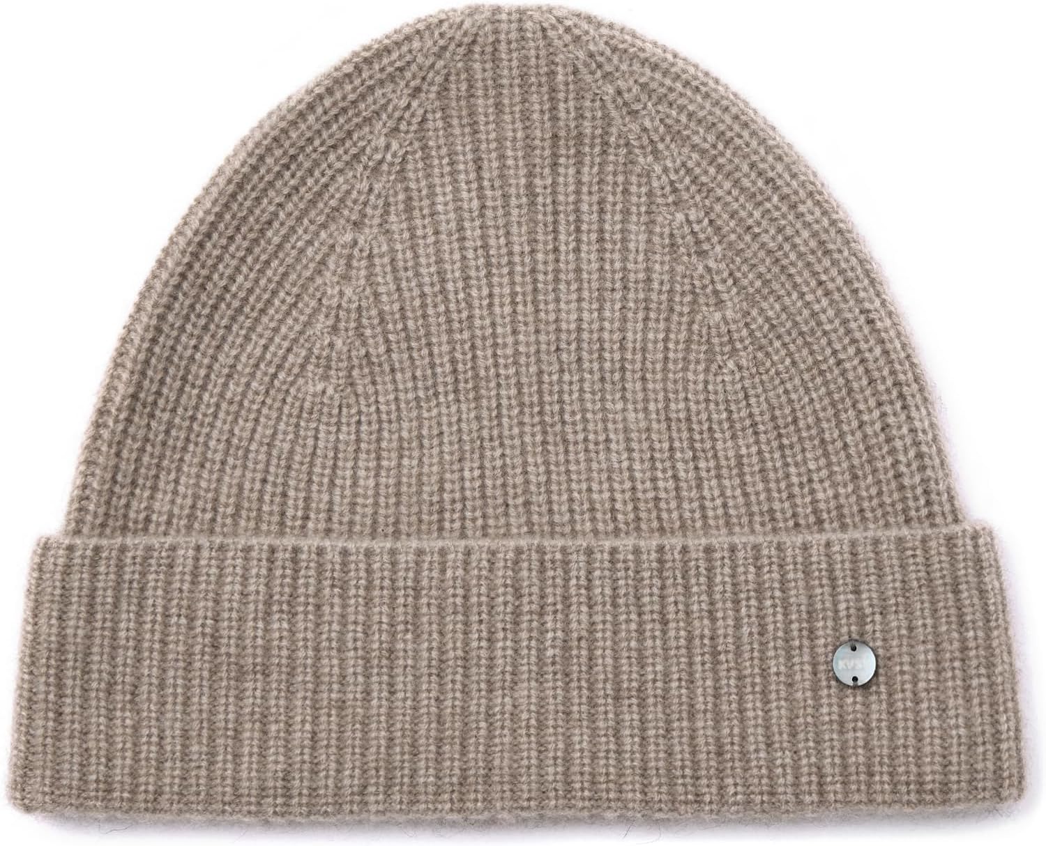 KVSS 100% Pure Cashmere Beanie for Women Cuff Knit Winter Hats | Luxury Cashmere from Inner Mongolia