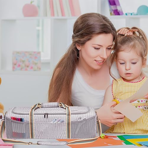 Miniatura 6 de Funda de transporte compatible con Cricut Maker, Maker 3, Explore Air 2, Explore 3, Cricut con bolsillos para alfombrilla de corte Cricut,