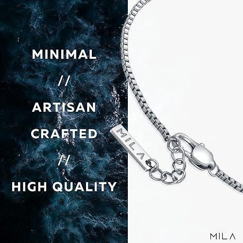 Miniatura 8 de Men's Bracelets - Bracelet for Men Unisize l Spanish (pulseras para hombres de plata), Alternative Sterling Silver Bracelets for Women and Men,