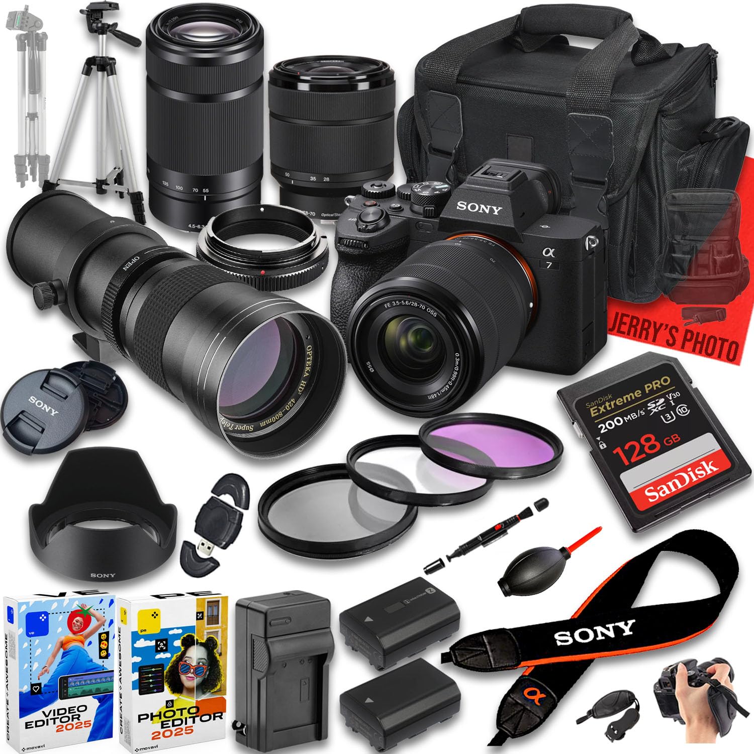 Amazon.com : Sony a7 IV Mirrorless Camera with FE 28-70mm f/3.5