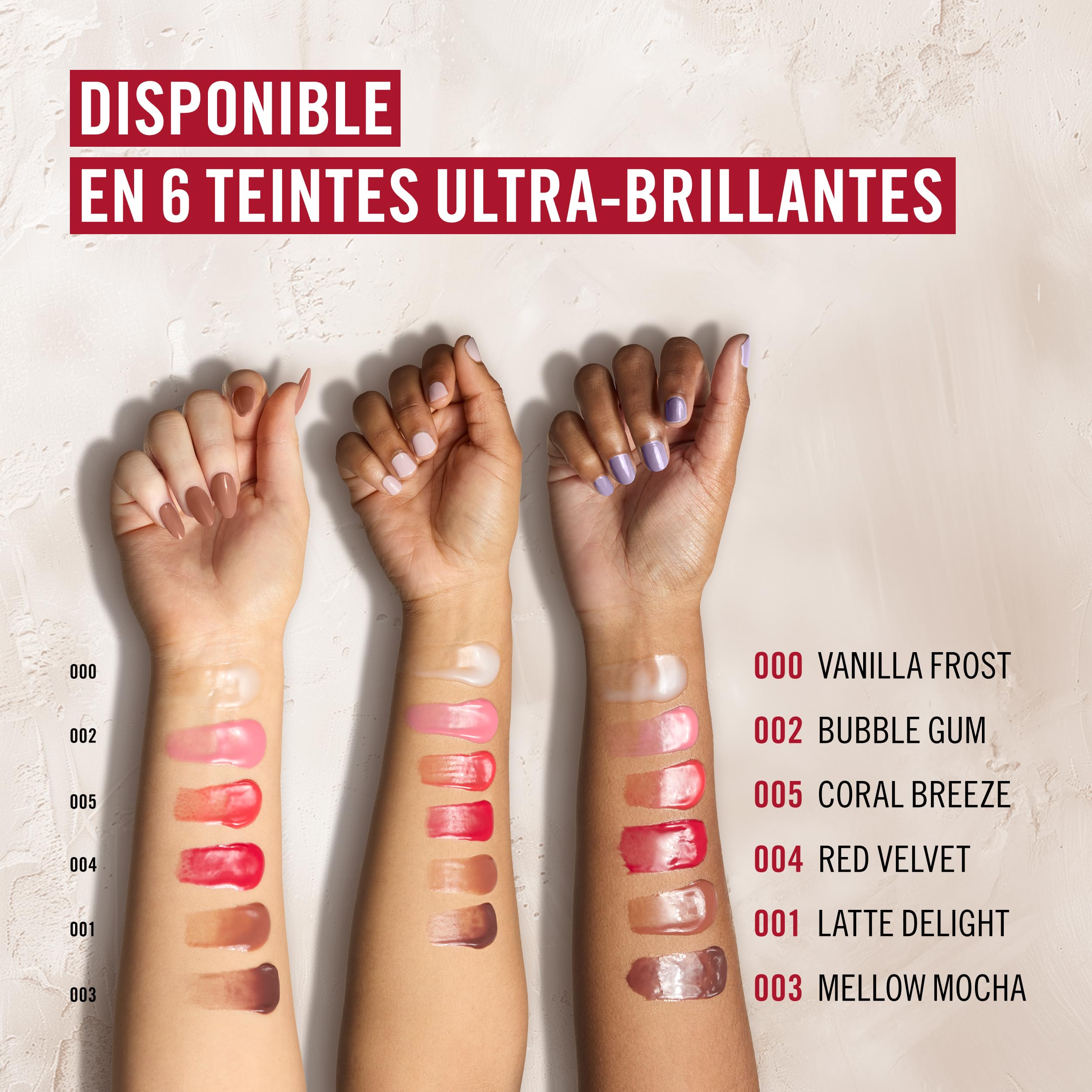 Rimmel London Oh My Gloss Butter Me Up Baume à lèvres - 002 - Latte Delight, 15 ml