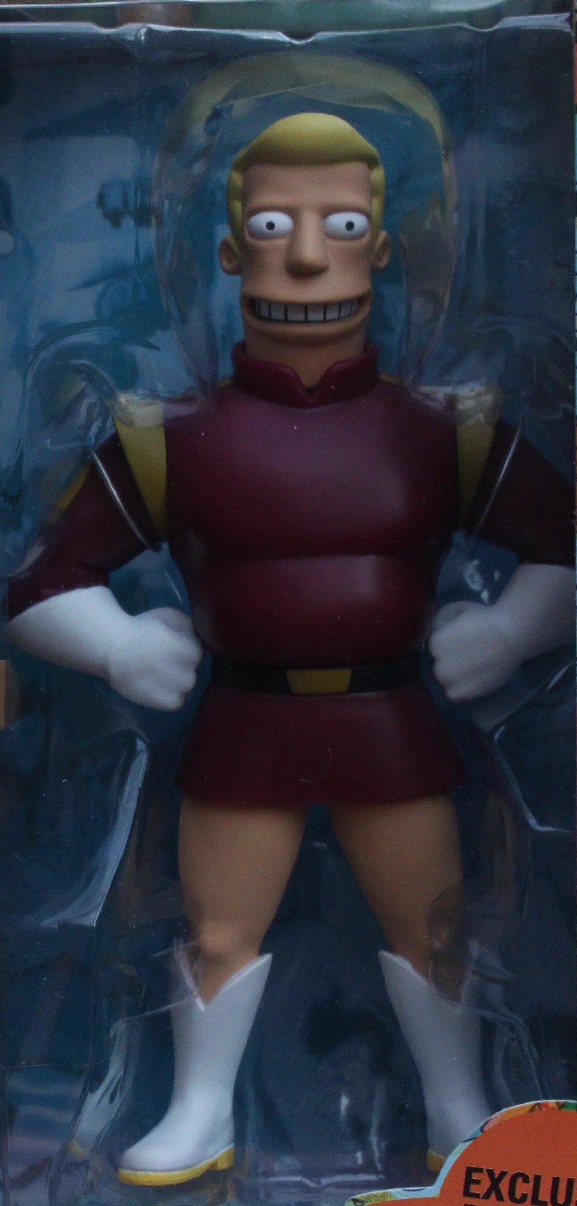 Figurine Futurama URL Police – Toynami, PVC 15cm, 2008, Neuve