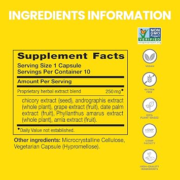 Himalaya PartySmart Liver Support, Better Morning After Drinking,10 Capsule | Plant Based Alcohol Breakdown Support for a Better Morning After Drinking - Vegan, Non-GMO, Gluten Free, Clinically Studied