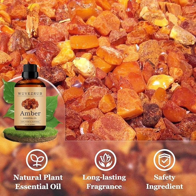 Aceite Esencial de Ámbar 60ml para Aromaterapia miniatura 3